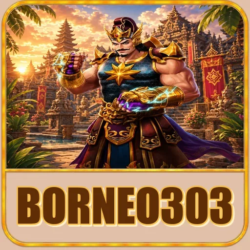 Formulir masuk borneo303 dengan email atau NIK, 2FA opsional, dan AES-256